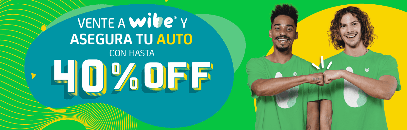 Hasta 40% OFF en tu seguro de auto