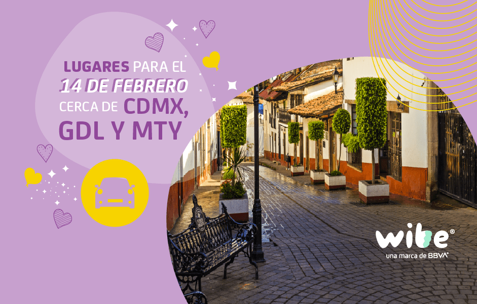 lugares para el 14 de febrero, sitios románticos para el día del amor, lugares románticos en CDMX, escapadas románticas cerca de CDMX, lugares para romancear en Monterrey, experiencias románticas para vivir en Monterrey, sitios románticos de Guadalajara, lugares para ir con tu pareja en Guadalajara