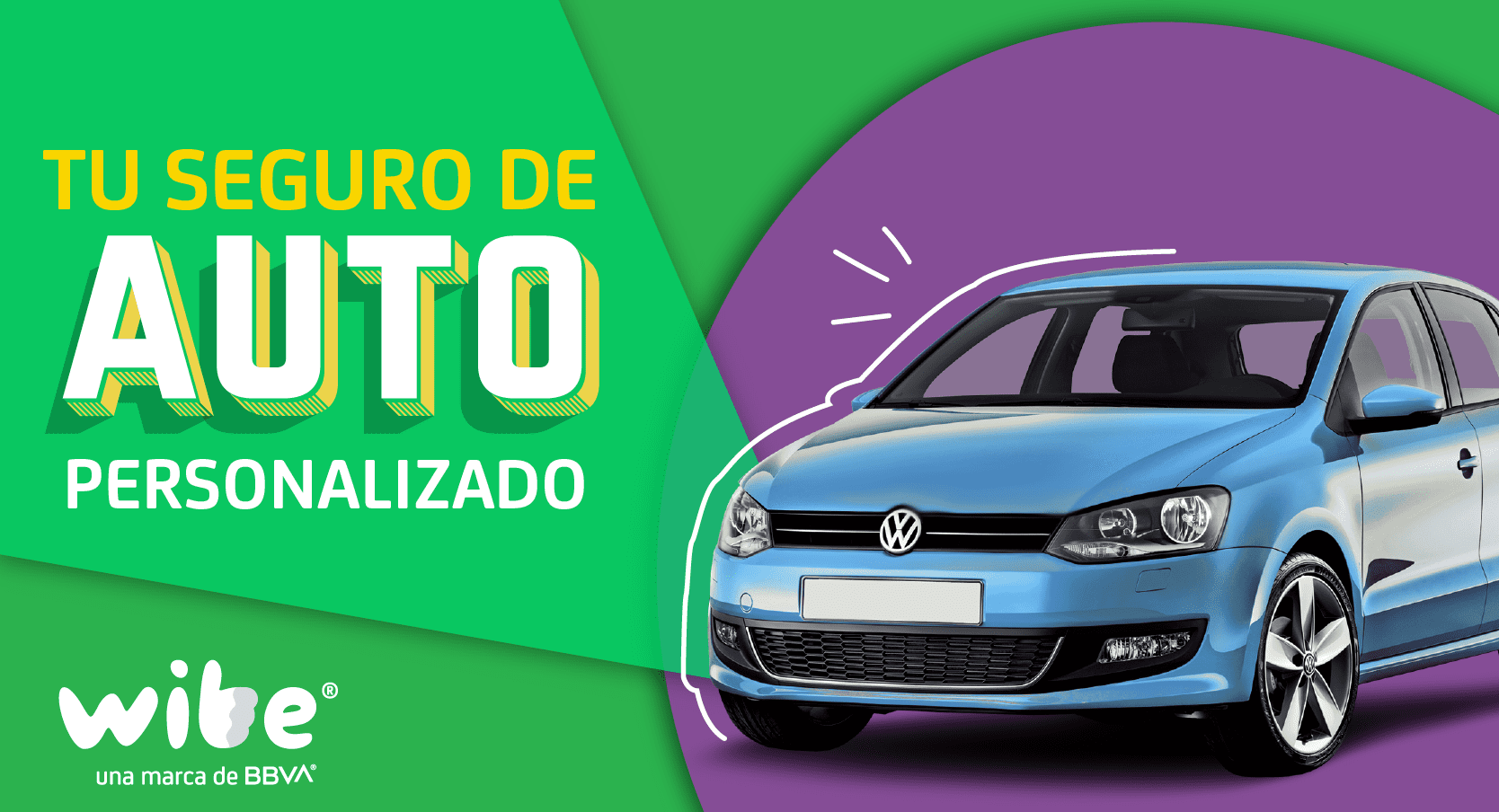 Seguro de auto, cotiza en línea con wibe y BBVA
